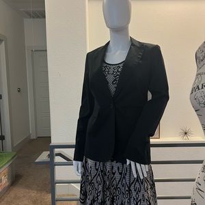 Body By Victoria Women Fitted Black Blazer 6